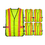 TOPTIE 5 Packs Bright Traffic Work Construction High Reflective Safety Vests