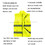 TOPTIE Multi Pockets Volunteer Activity Vest Windproof Reflective Safety Vest
