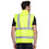 GOGO High Visibility Full Zip Safety Vest Sleeveless Jacket