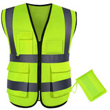 GOGO High Visibility Breathable Safety Vest Reflective Uniform Vest with Carry Bag