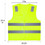 GOGO Bright Breathable High Visibility Safety Vest with Carry Bag
