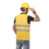 GOGO Uniform Unisex Button Safety Vest For Supermarket Volunteer Security