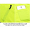 GOGO Hi-Vis Safety Polo Shirt Reflective Long Sleeve Pocket Tee ANSI Class 3