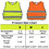 Customized Kids Adjustable Reflective Vests for Outdoor Night Activities Construction Costume