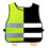 Customized Kids Adjustable Reflective Vests for Outdoor Night Activities Construction Costume