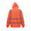 GOGO Men's High Visibility Hooded Pullover Fleece Sweatshirt, Safety Hoodie