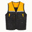 TOPTIE Custom Printed Multi-Pockets Work Vest, Reflective Safety Vest Travel Fishing Sports