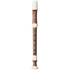 Rhythm Band Instruments A703B Aulos &quot;Haka&quot; Series Soprano Recorder (light brown)