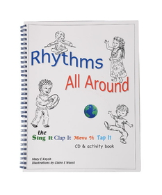 Rhythm Band Instruments MKRAR Rhythms All Around Book &amp; CD by Mary Knysh