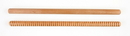 Rhythm Band Instruments RB1006 10" Natural Finish Rhythm Sticks - Plain & Fluted Pair