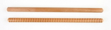 Rhythm Band Instruments RB1006 10" Natural Finish Rhythm Sticks - Plain & Fluted Pair