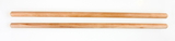 Rhythm Band Instruments RB1007 14" Natural Finish Rhythm Sticks - Plain Only Pair