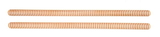 Rhythm Band Instruments RB1008 14&quot; Natural Finish Rhythm Sticks - Fluted Only Pair