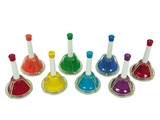 Rhythm Band Instruments RB107 Combined Hand/Desk Bells, Diatonic