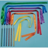 Rhythm Band Instruments RB3001 Set of 6 36&quot; Ribbon Wands