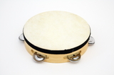 Rhythm Band Instruments RB525 7" Tambourine RBI Wood Tambourine with - 5 (pr) Jingles.