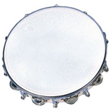 Rhythm Band Instruments RB930DJ 10" Tambourine- 18 Jingles Tuneable