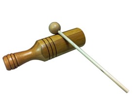 Rhythm Band Instruments  Bamboo Tone Block LG w/ Mallet