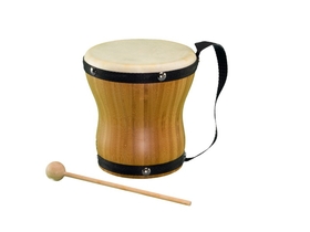 Rhythm Band Instruments  BamBoom Natural Bongo with Strap