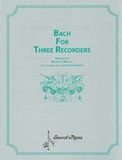Rhythm Band Instruments SP2356 Bach for Three Recorders, arr. Whitney