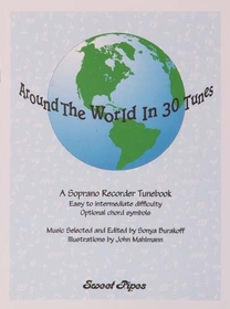 Rhythm Band Instruments SP2360 Around the World in 30 Tunes (Burakoff)