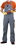 ROUND HOUSE 45 Men's Hickory Stripe Denim Bib Overalls (11 oz. denim)