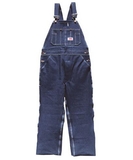 ROUND HOUSE 907 Low Back Blue Denim Zipper Fly Overalls (12 oz