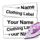 2000 Pcs Iron-On Labels Name Tapes Sticker Washable for Kids Clothing Handmade DIY Garment Shoes Labels