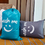 Muka Personalized Laundry Bag Thermal Transfer Travel Washing Beam Storage Bag Smiley for Dirty Clothing College - 28" x 40"
