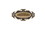 Richelieu 24258079209 Traditional Brass Knob - 2425
