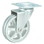 Richelieu 87502010502 Aluminum Double Ring Design Caster