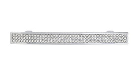 Richelieu Contemporary Metal and Crystal Pull - 1234