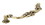 Richelieu BP3004108BB Traditional Solid Brass Pull - 3004