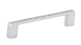 Richelieu Contemporary Metal and Crystal Pull - 3535