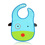 GOGO Baby Animal Bib With Pocket And Side Closure, Wash and Wipe Bib 1 Pc