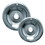 Range Kleen 12562X Style A 2 Pack Chrome Plated Drip Bowls