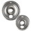 Range Kleen 139402XCD5 Style B 2-Pack Heavy Duty Chrome Drip Bowls