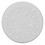 Range Kleen 5057 Ivy Embossed White 4 Pack Licensed Round Burner Cover Set by Joanne Fink
