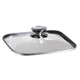 Berndes 606624 Signocast Glass Lid w/ Stainless Knob for 10x10