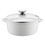 Berndes 632141 Vario Click Pearl Ceramic Induction 1.25 Quart Dutch Oven with Glass Lid