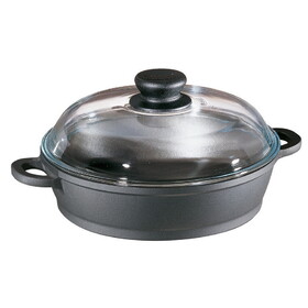 Berndes 674049 Tradition 4.0 Quart Saut&#233; Casserole Pan with Glass Lid and Thermo Grips