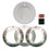 Range Kleen 8231 Universal 1 Pack White Replacement Knob Kit for Gas Stove