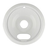 Range Kleen P101W Style A Small Heavy Duty White Porcelain Drip Bowl