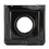 Range Kleen P401 Style J 9.125 x 9.3125-Inch Square Heavy Duty Black Porcelain Drip Pan