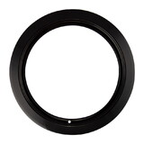 Range Kleen PR6GE Style D Small Heavy Duty Black Porcelain Trim Ring