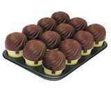 Range Kleen STG32B14M12C Cupcases in 12 Cup Muffin Tin 12 Chocolate