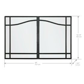 Dimplex Glass Swing Door Kit For BF Series