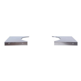 Primo Stainless Steel Side Shelves for JR 200 (req PG00318 Cart)