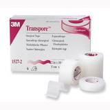 3M 1527-1 Transpore Transparent Surgical Tape-12/Box