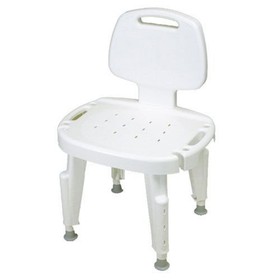 Ableware 727142101 Adjustable Shower Seat with Back-No Arms